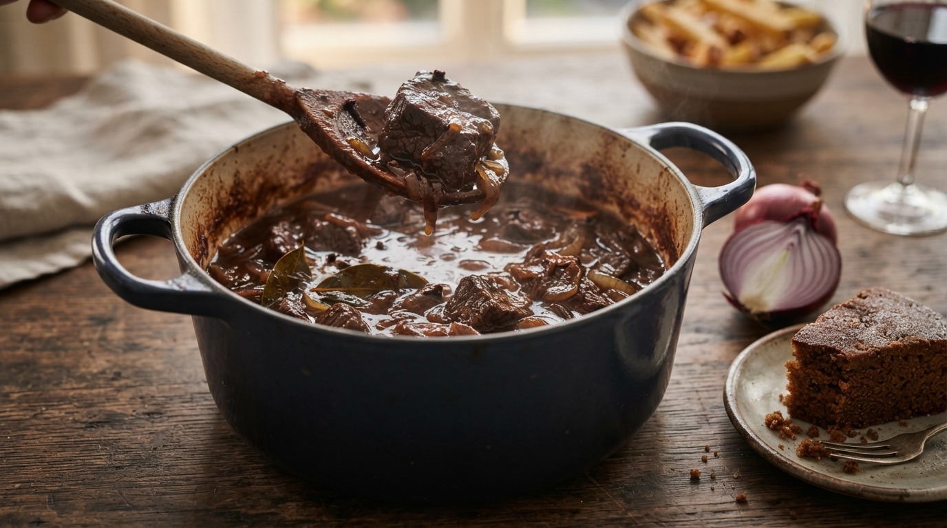Zoervleisch(zo als mijn moeder het vroeger maakte
