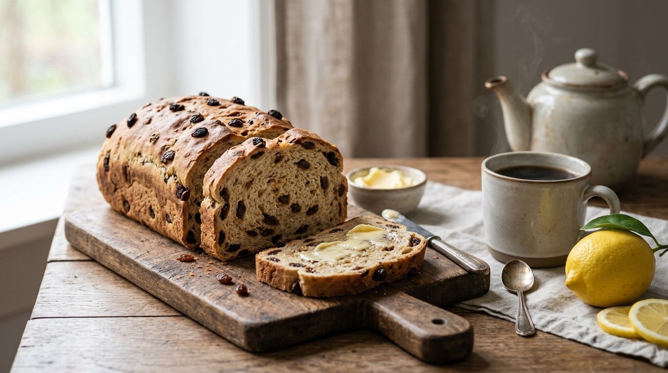 Zoet Rozijnenbrood