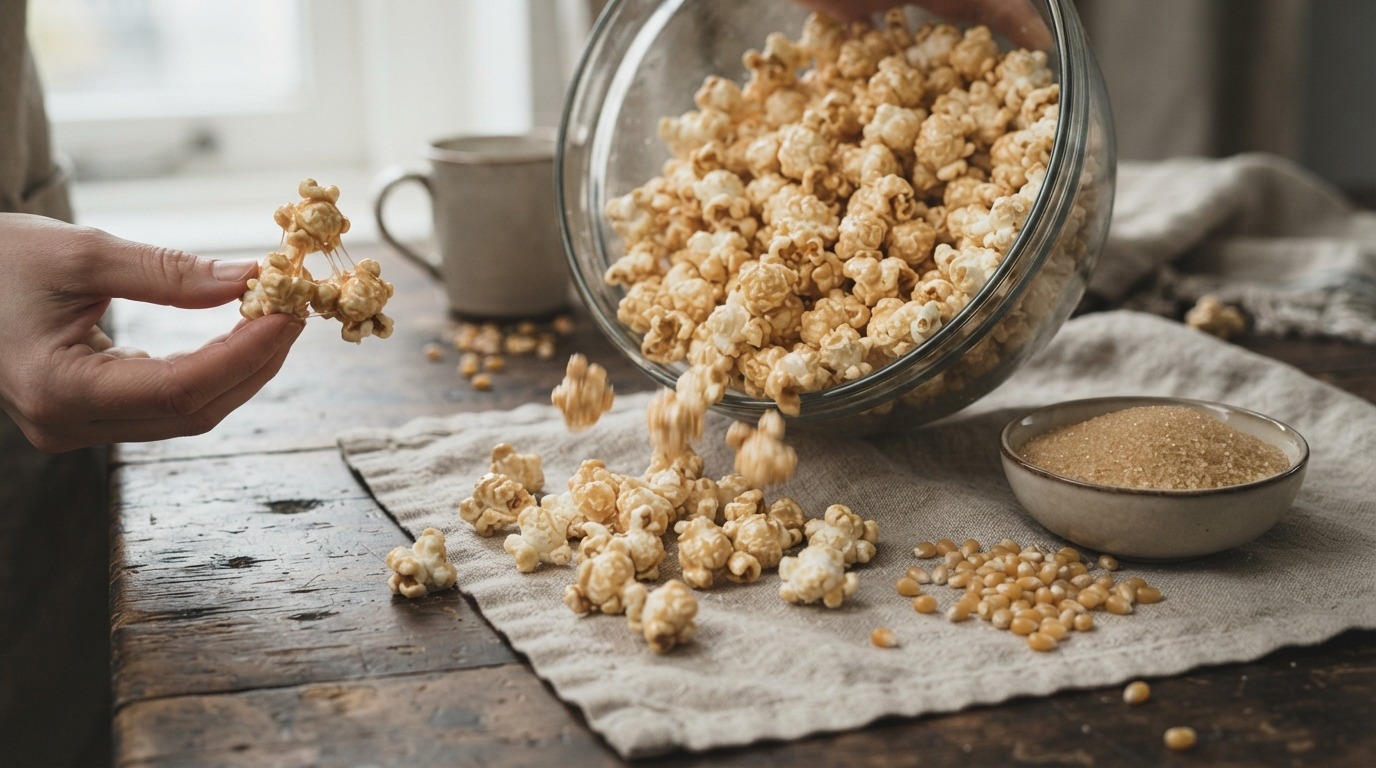 Zoete popcorn