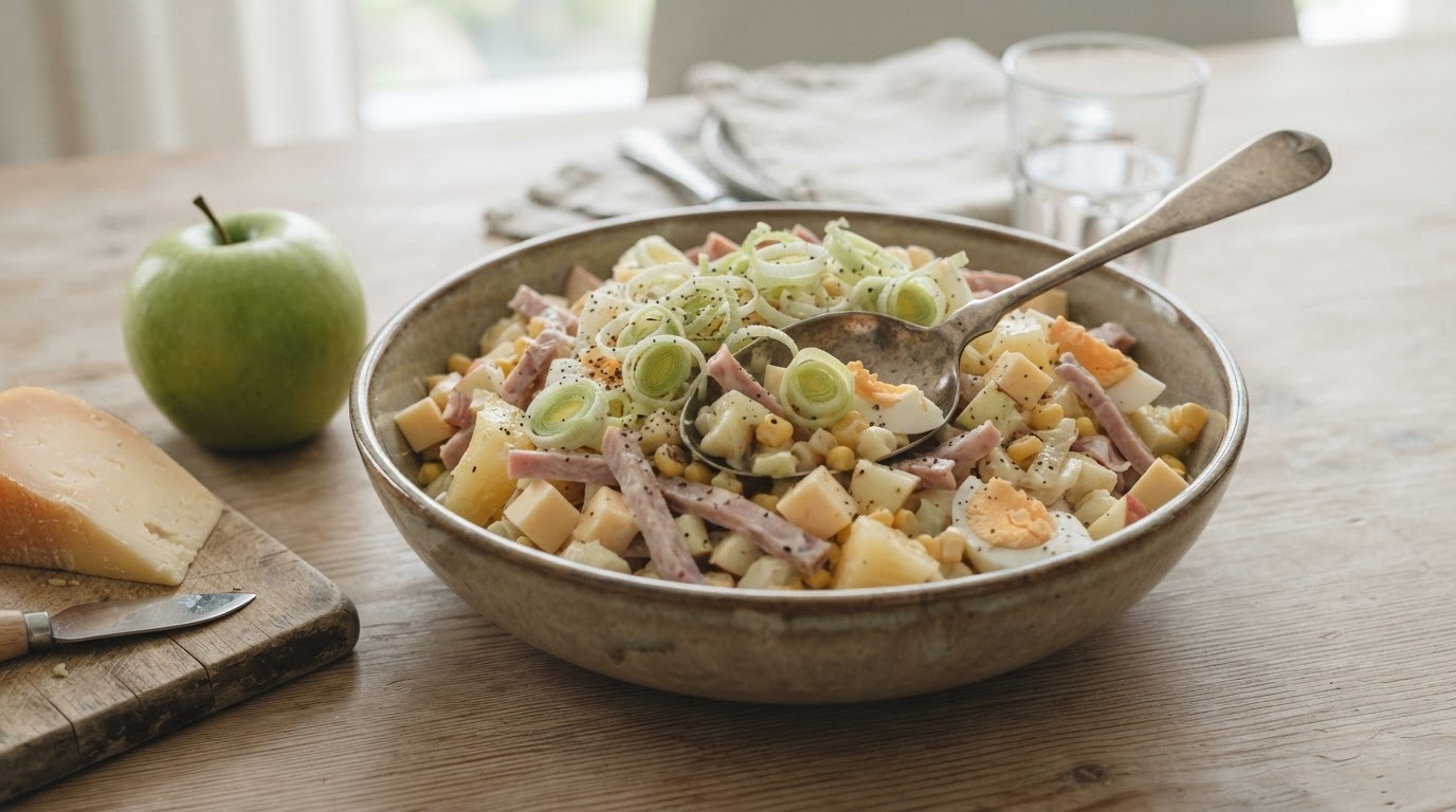 Zomerse maaltijdsalade