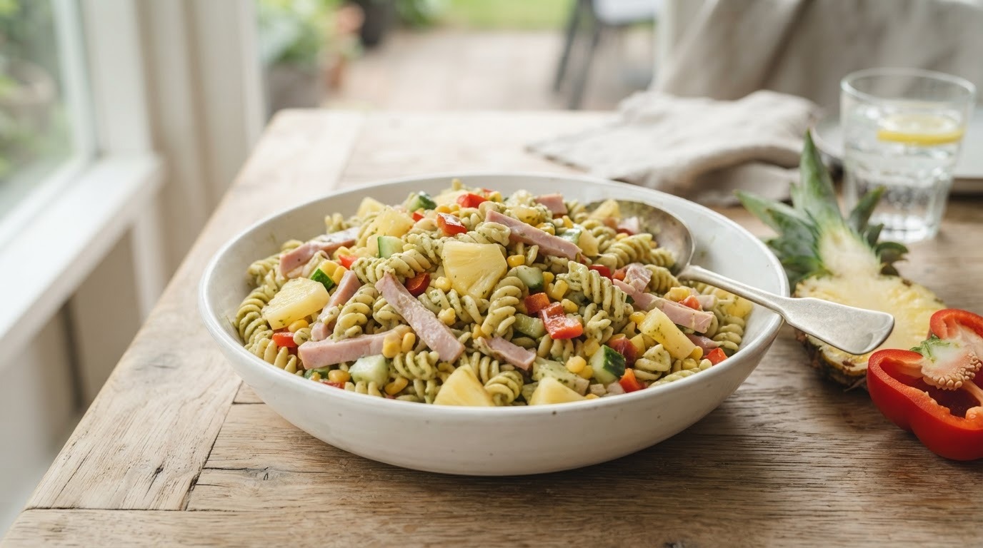 Zomerse pastasalade