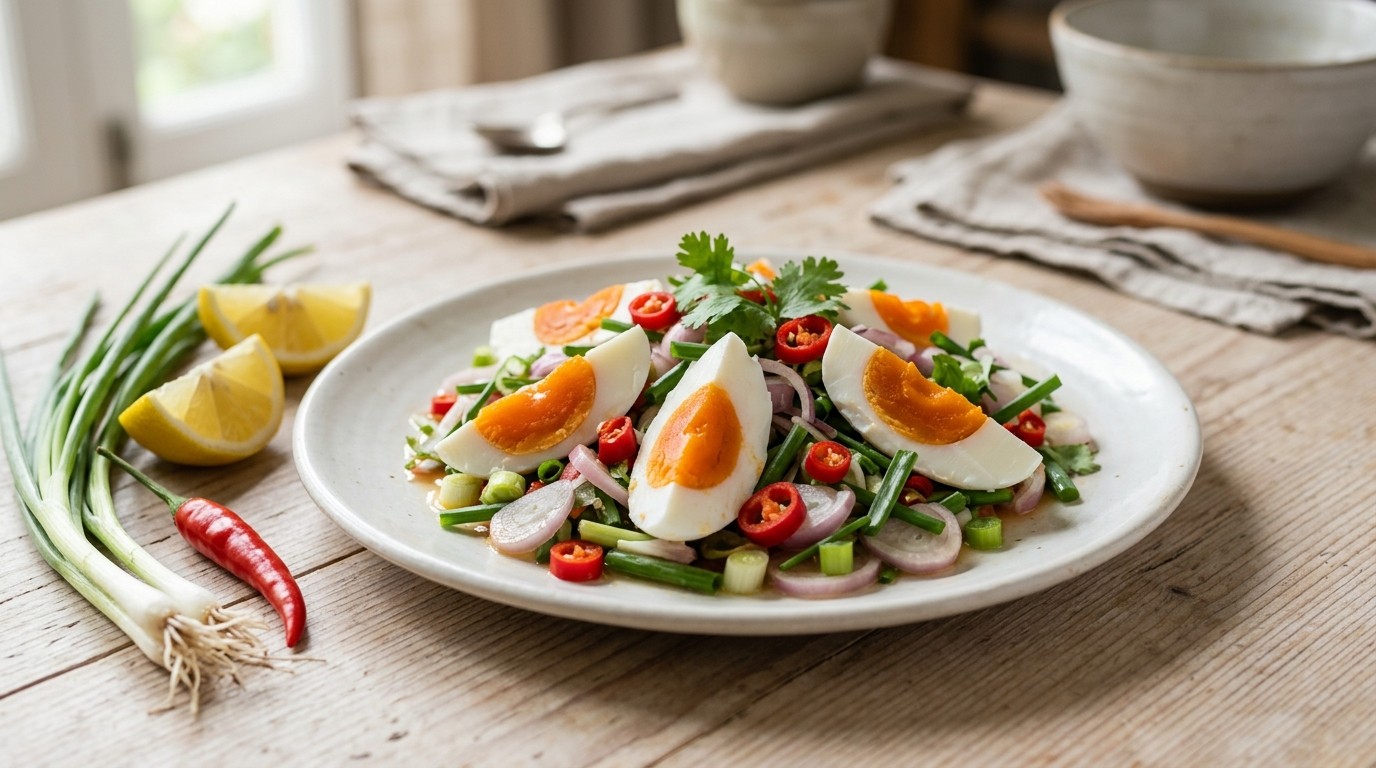 Zoute eierensalade