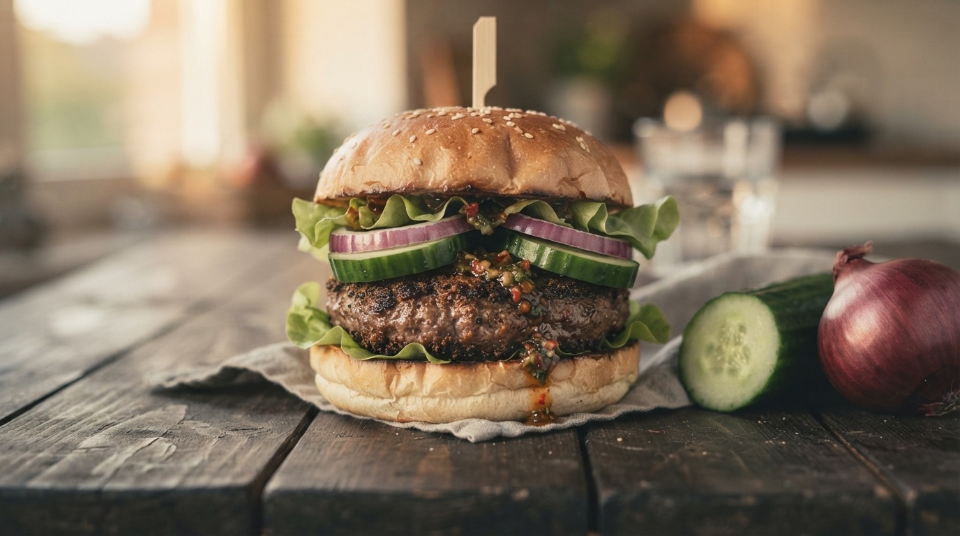 Zuid-Amerikaanse Hamburger