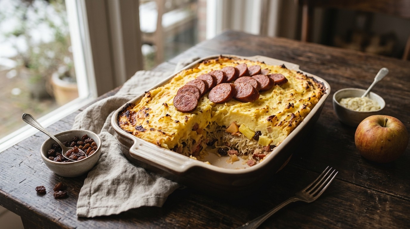 Zuurkoolschotel à la Hennie