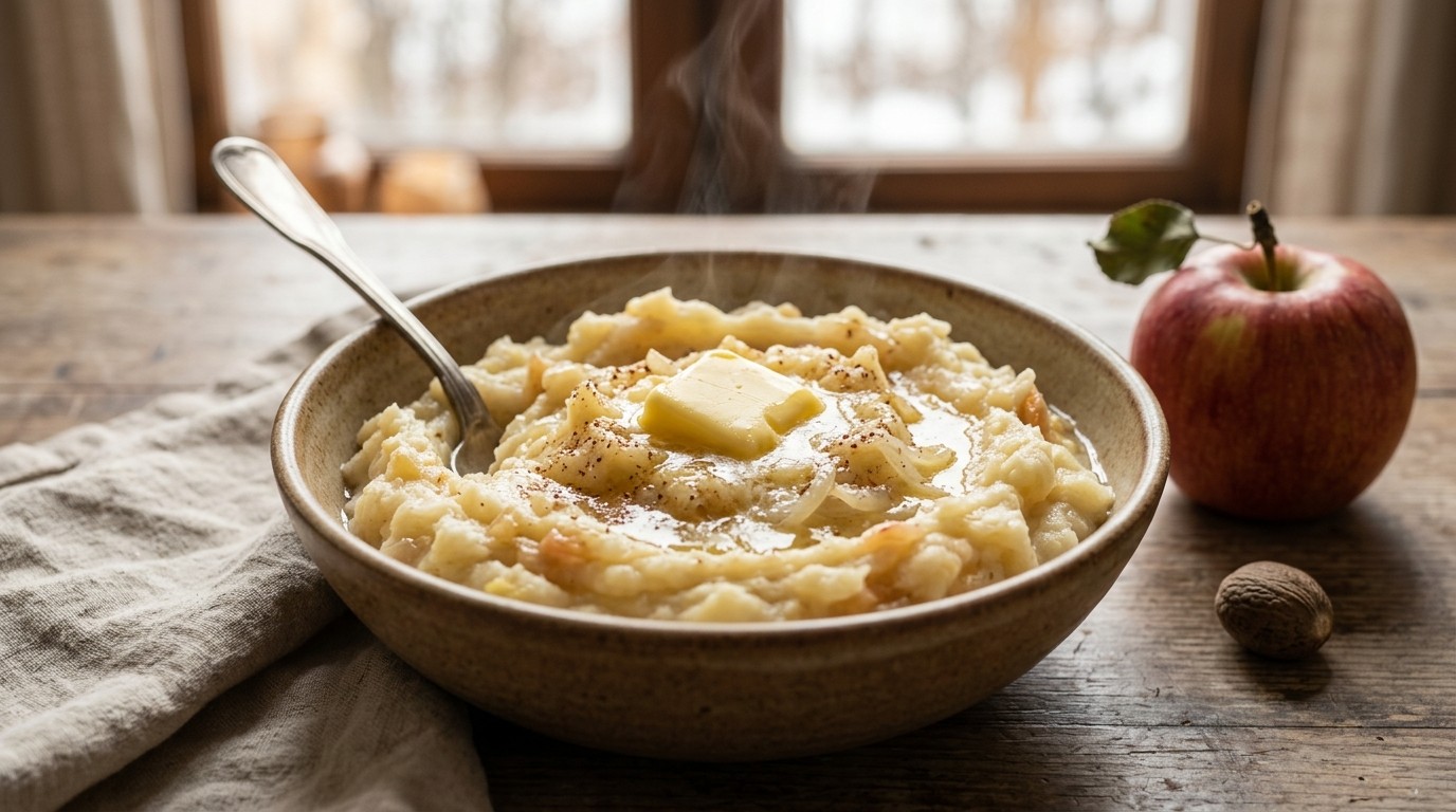 Aardappel-appelpuree