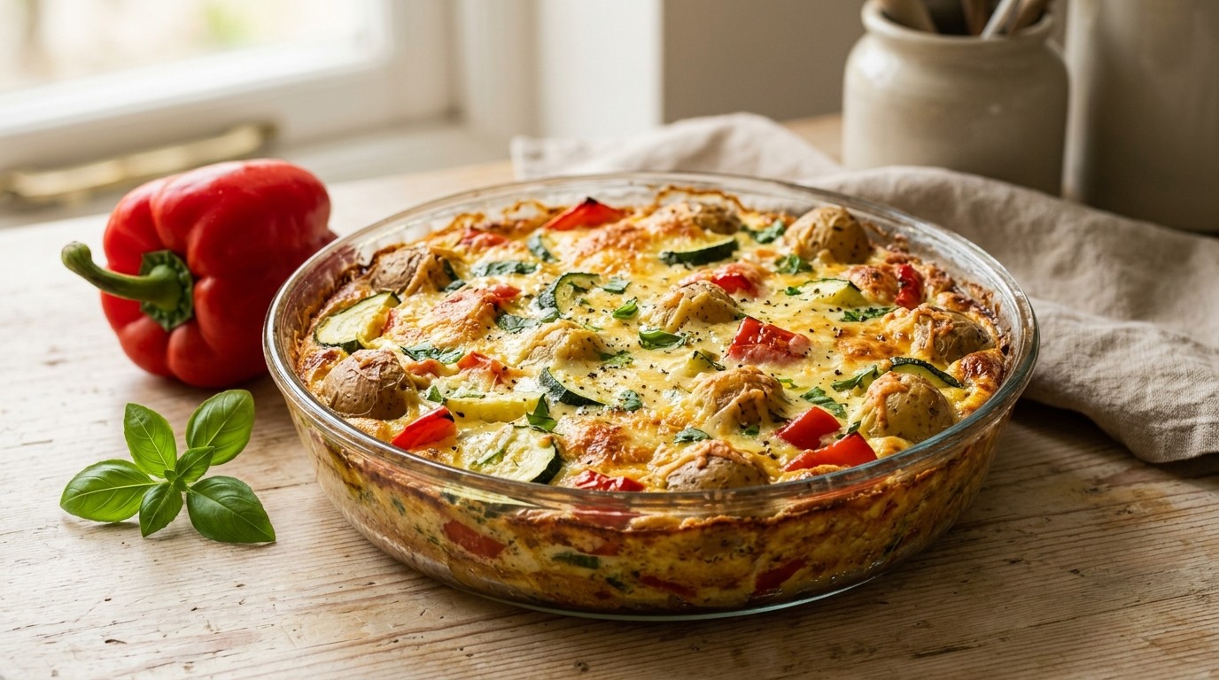 Aardappel Courgette Schotel