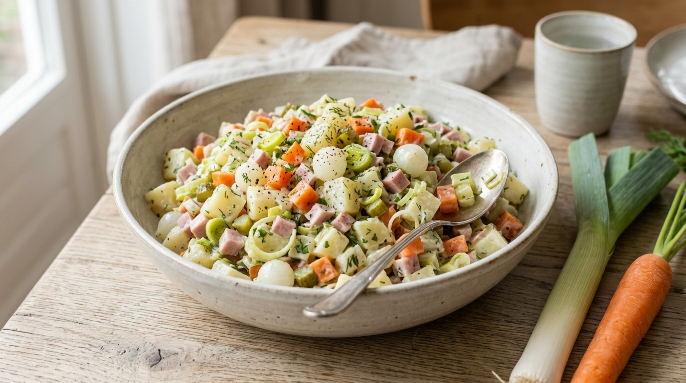 Aardappel/groente Salade recept Aardappel/groente Salade recept