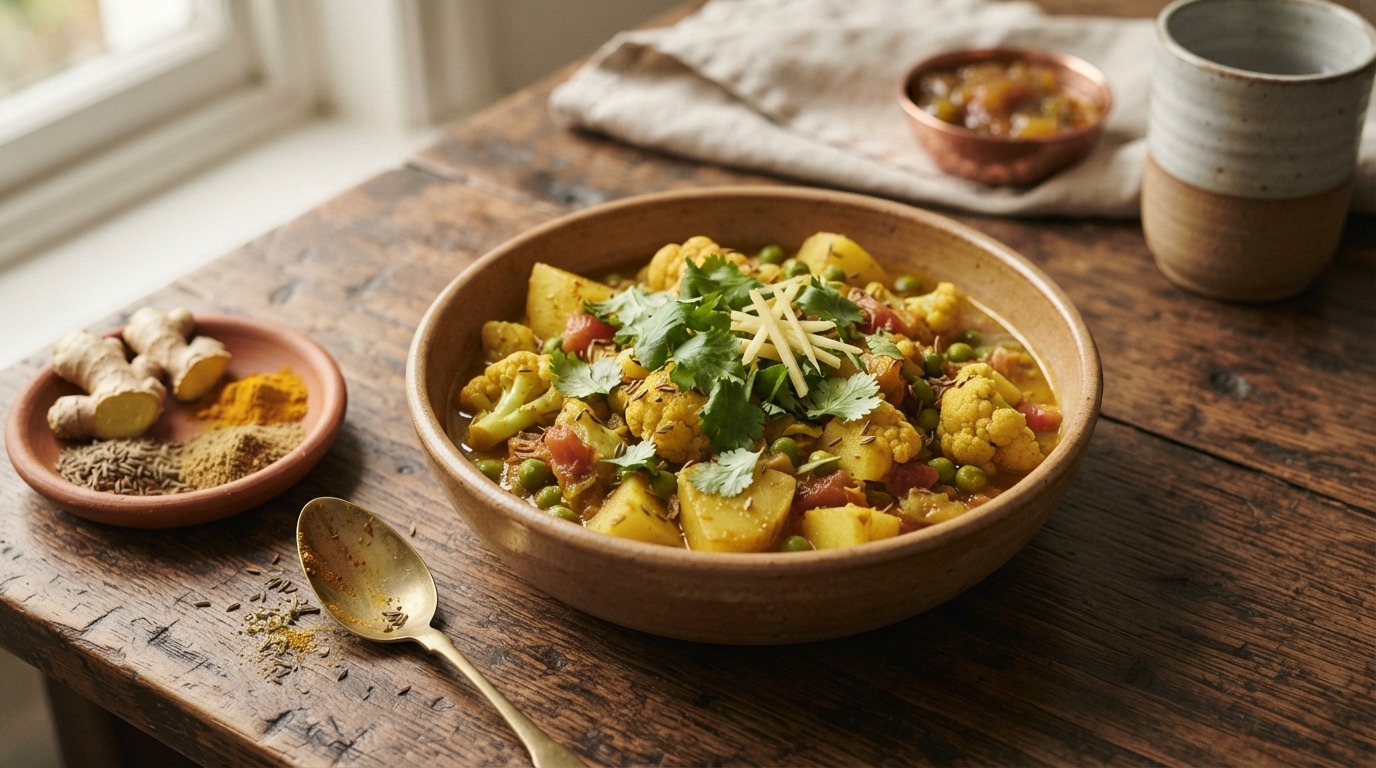 Aardappel-Kerrieschotel