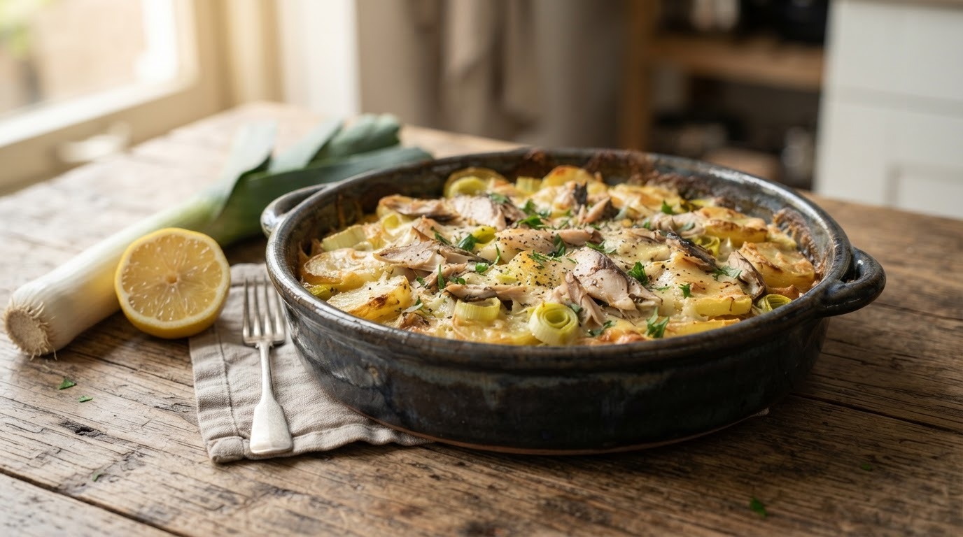Aardappel Makreel Schotel