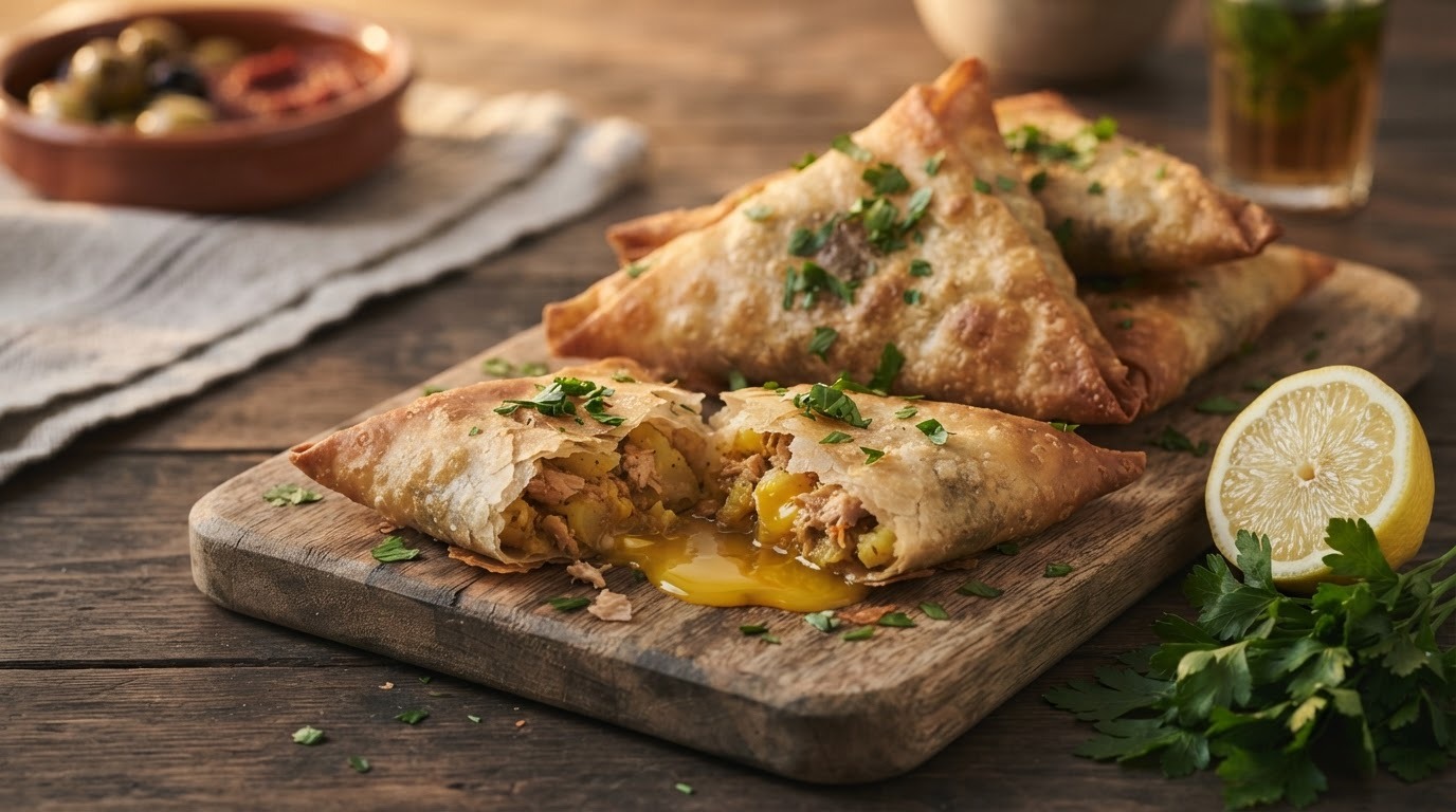 Aardappel/tonijnbriks
