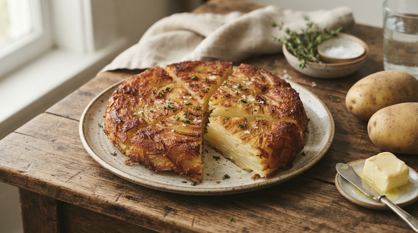 Aardappelcake