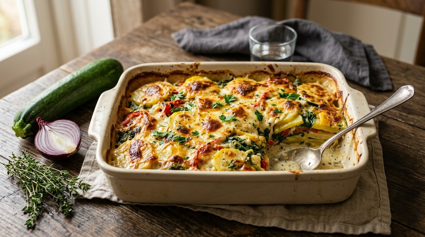 Aardappelgratin