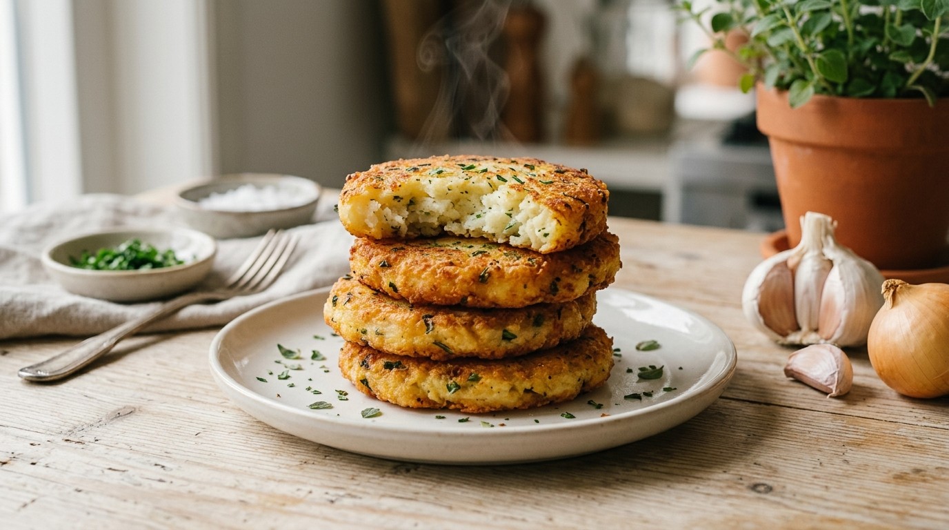 Aardappelkoekjes met Fijne Kruiden