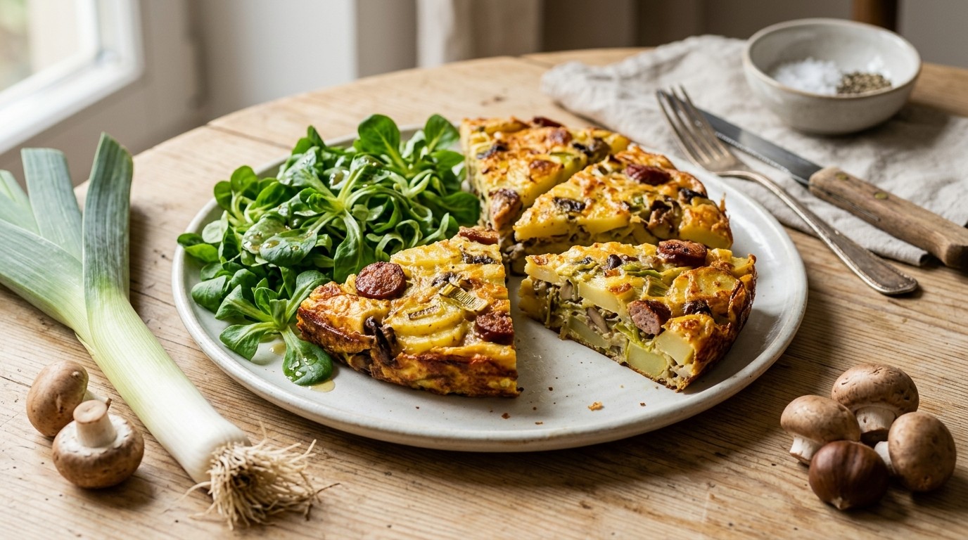 Aardappelpreikoek recept Aardappelpreikoek recept