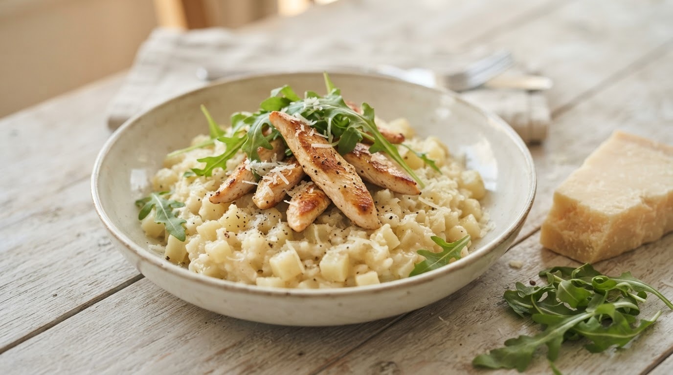 Aardappelrisotto recept Aardappelrisotto recept