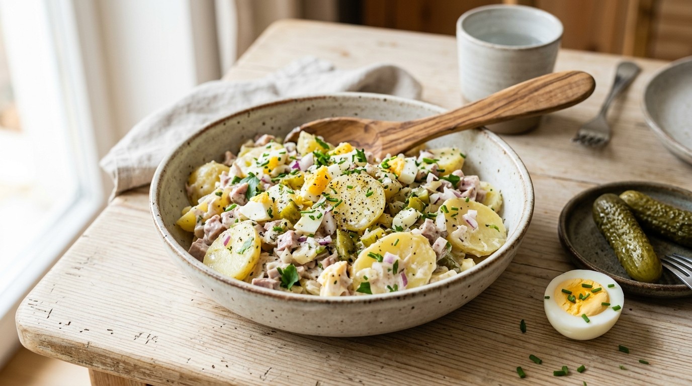Aardappelsalade (Kartoffelsalat)