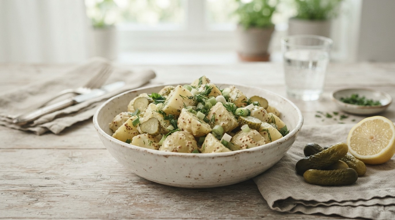 Aardappelsalade met Augurk