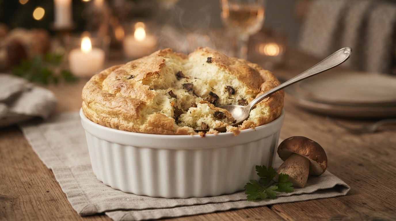 Aardappelsoufflé met Eekhoorntjesbrood