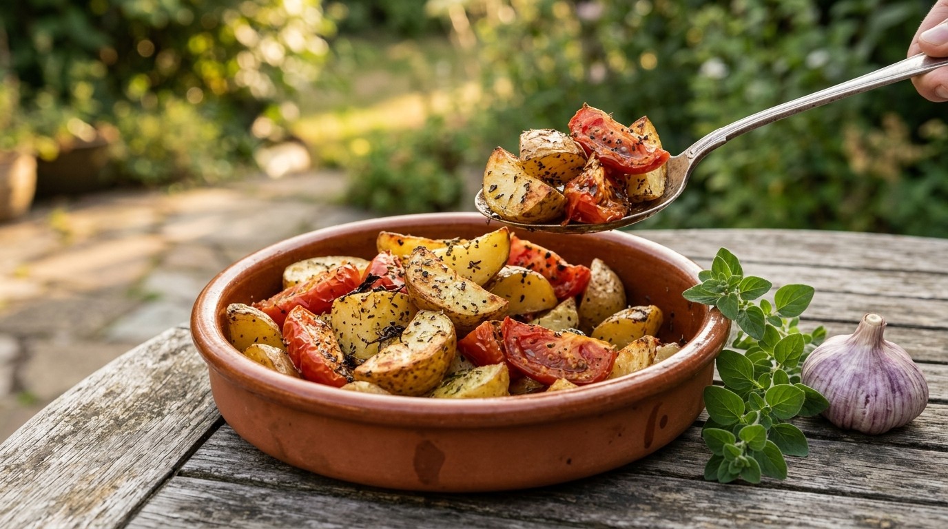 Aardappeltjes met Tomaten uit de Oven
