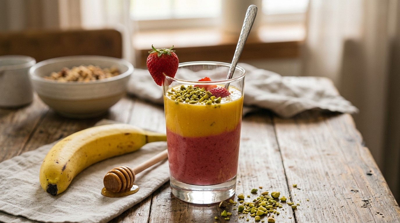 Aardbei – Mango Smoothie
