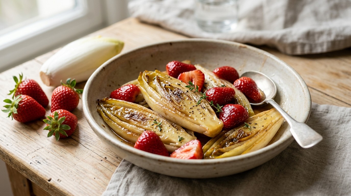 Aardbeien Witlof recept Aardbeien Witlof recept