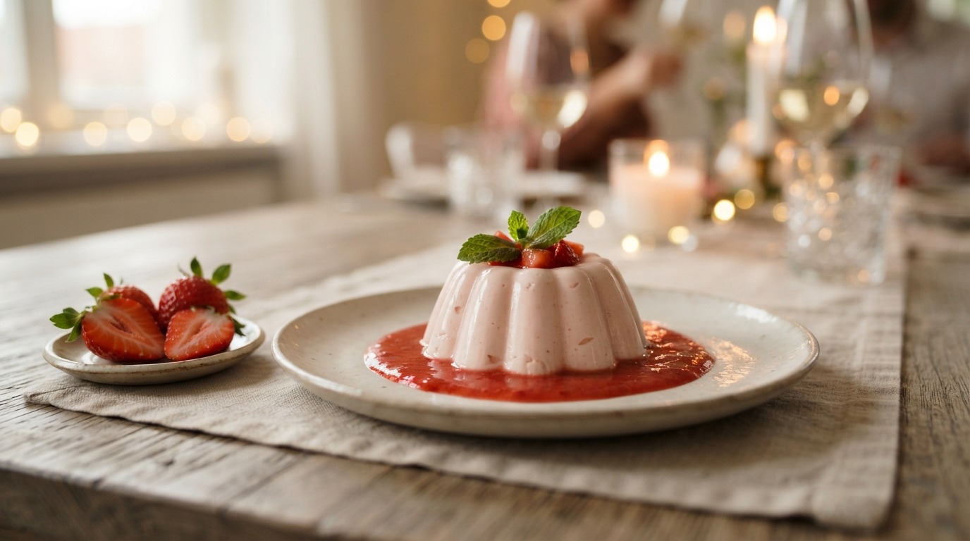 Aardbeienbavarois recept Aardbeienbavarois recept
