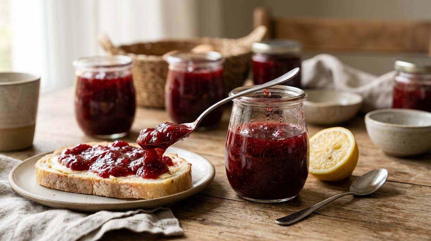 Aardbeienjam Variatie recept Aardbeienjam Variatie recept