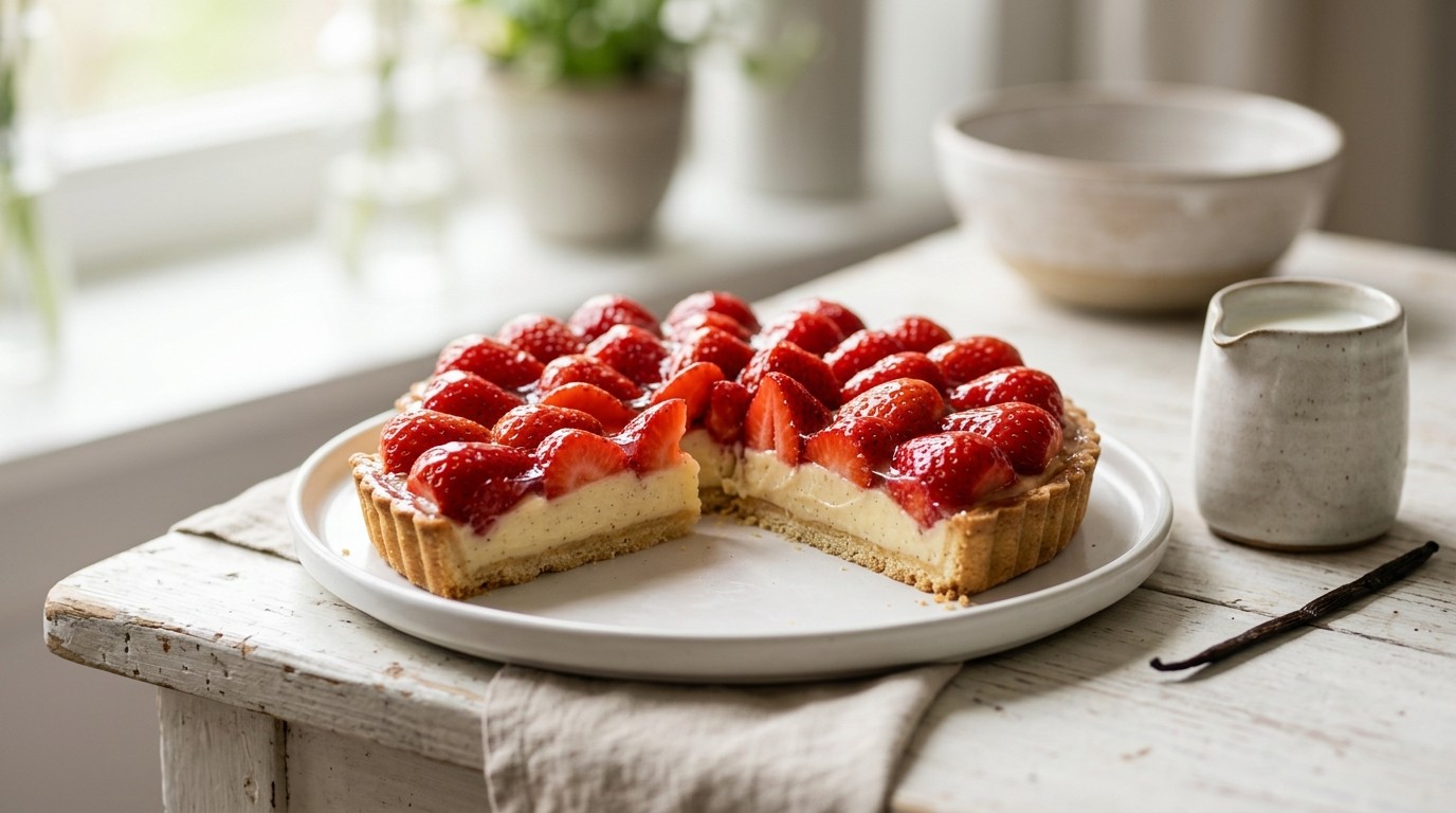 Aardbeientaart