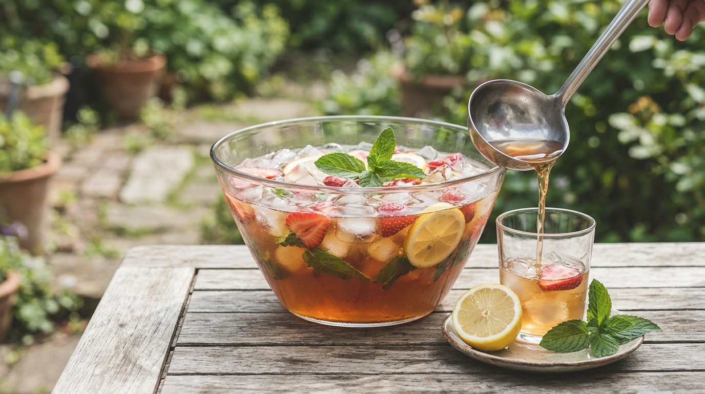 Aardbeienthee Bowl recept Aardbeienthee Bowl recept