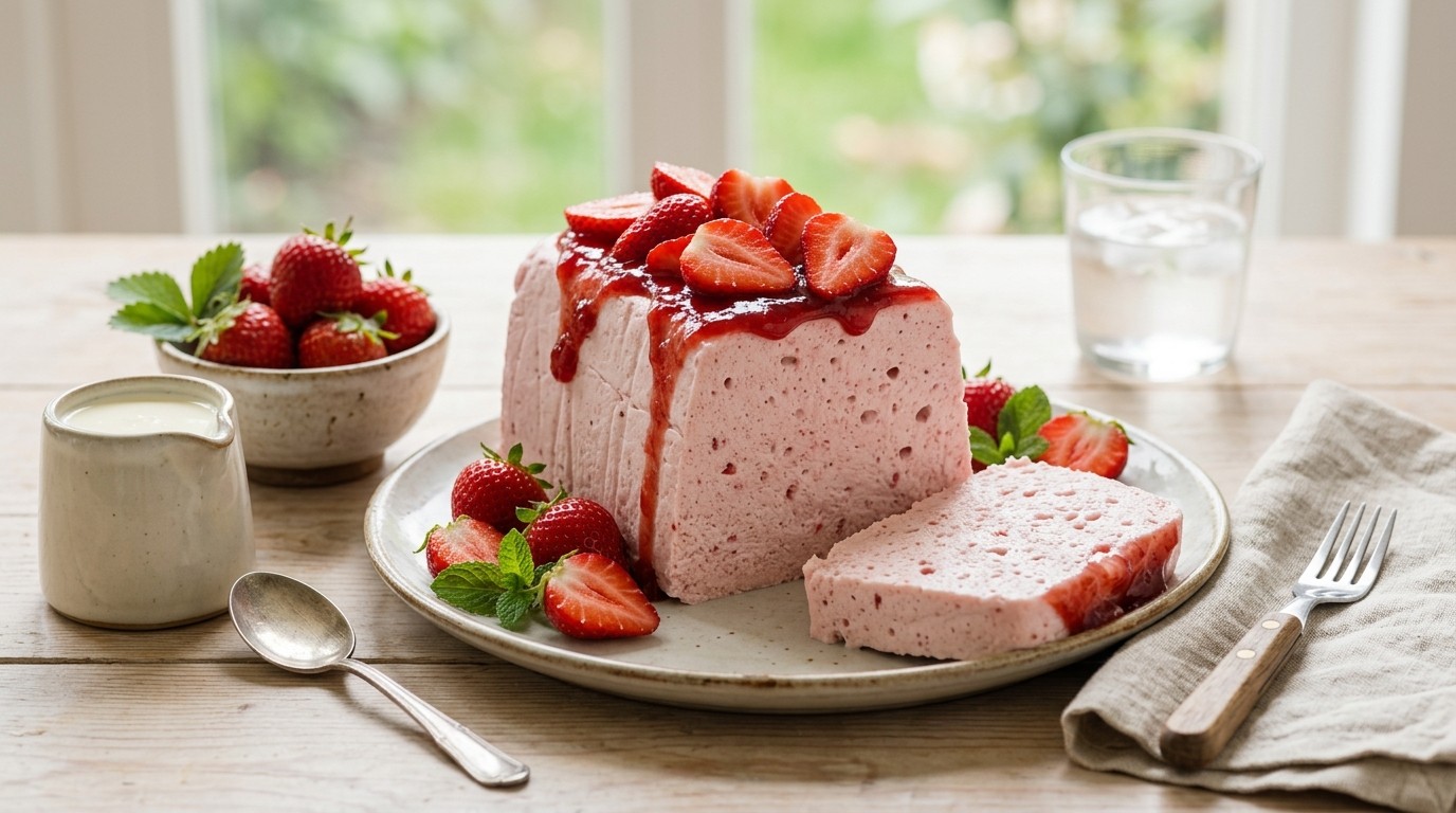 Aardbeienyogimousse