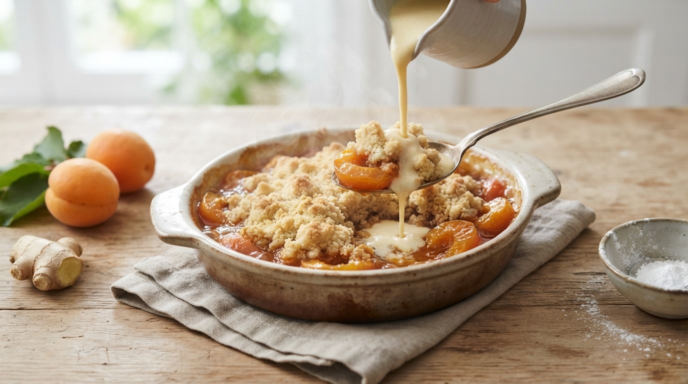 Abrikozencrumble