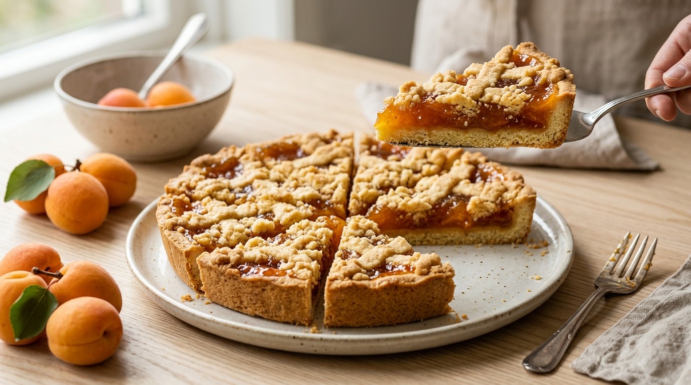Abrikozentaart recept Abrikozentaart recept
