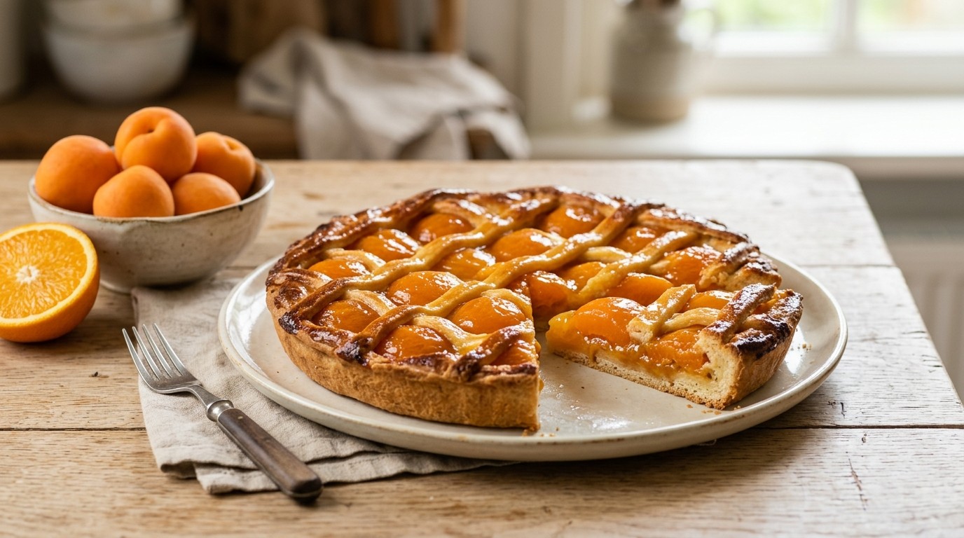 Abrikozenvlaai recept Abrikozenvlaai recept