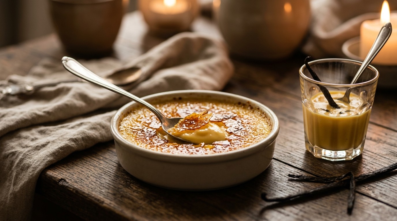 Advocaat-crème Brûlée