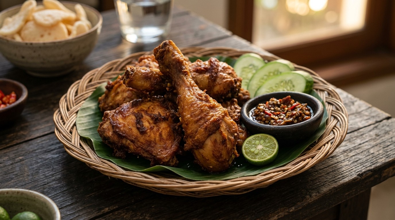 Ajam Goreng (gebakken kip)