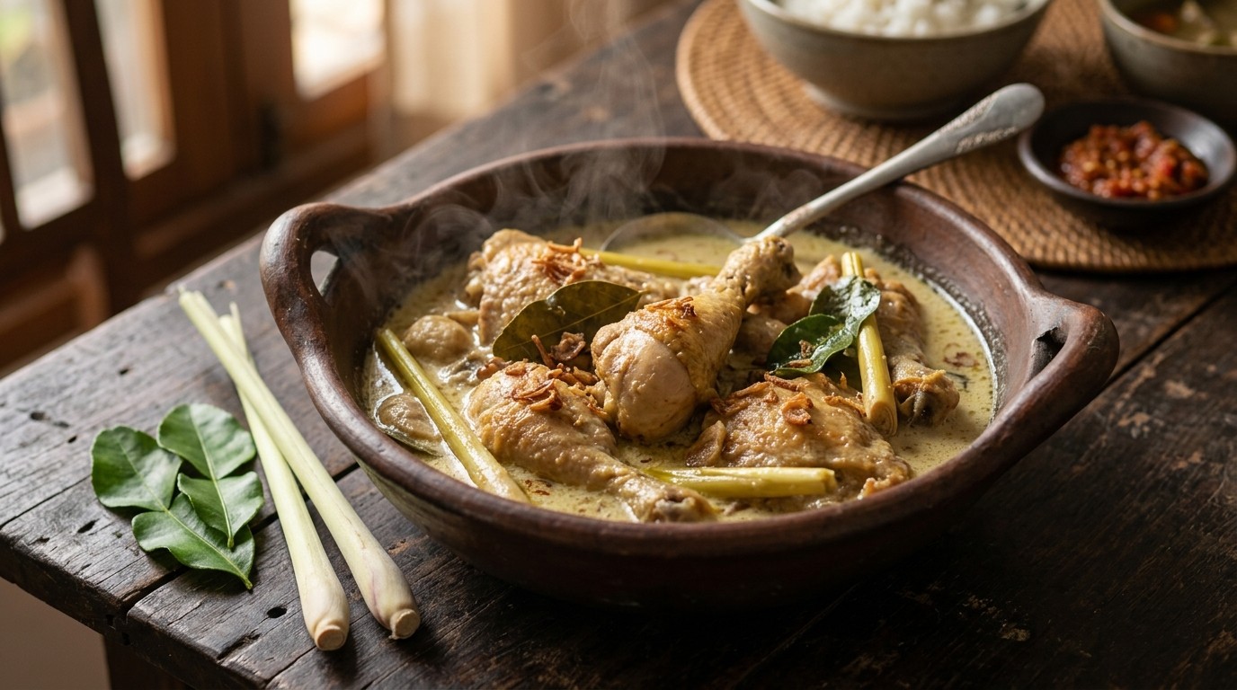 Ajam Opor 4 recept Ajam Opor 4 recept
