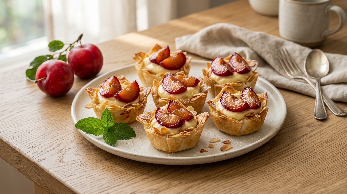 Amandelfilotaartjes met Citroenmascarpone