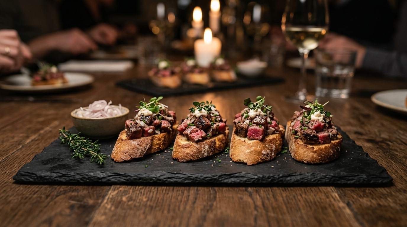 Amuse Rundvlees recept Amuse Rundvlees recept