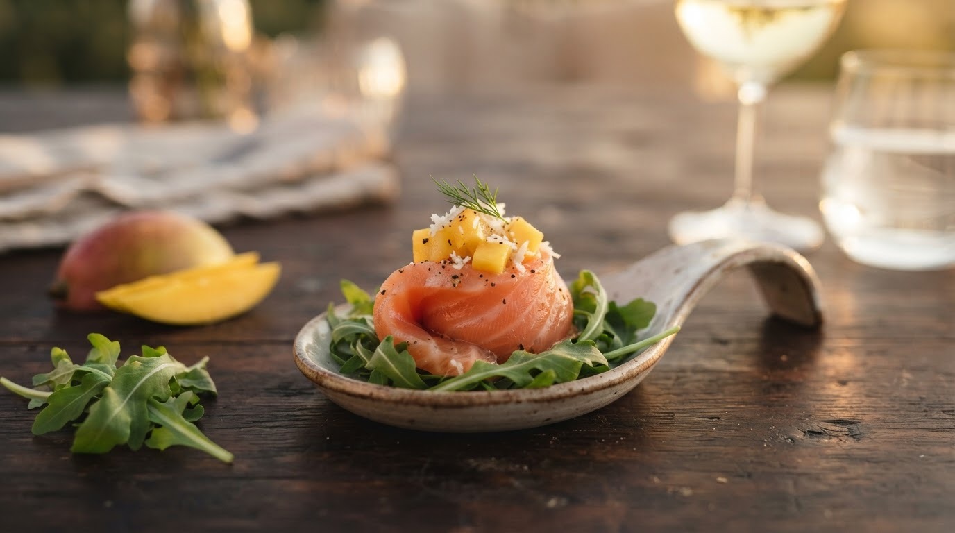 Amuze met Zalm recept Amuze met Zalm recept