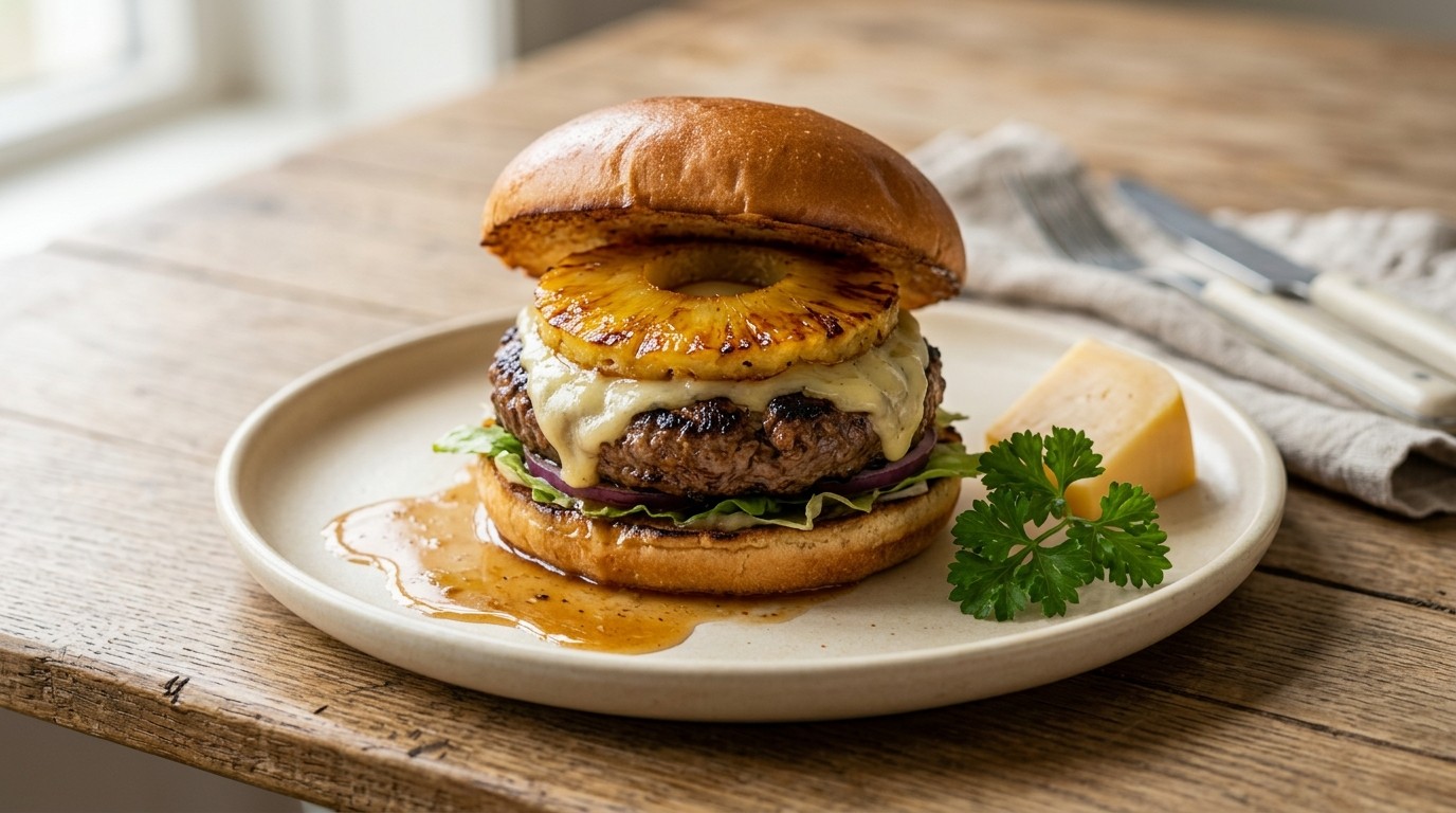 Ananas Hamburger