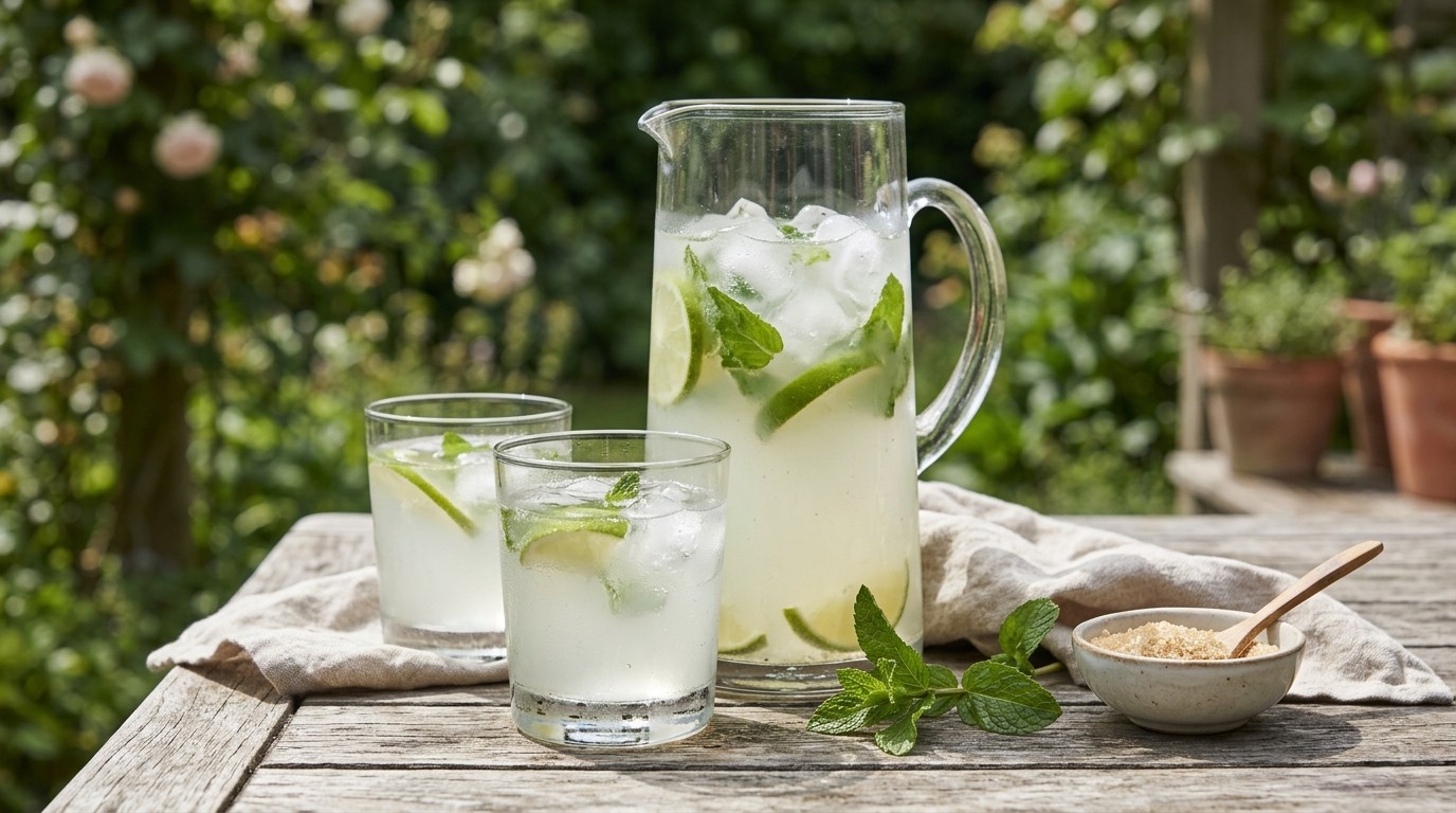 Anijsslimonade met Limoen recept Anijsslimonade met Limoen recept