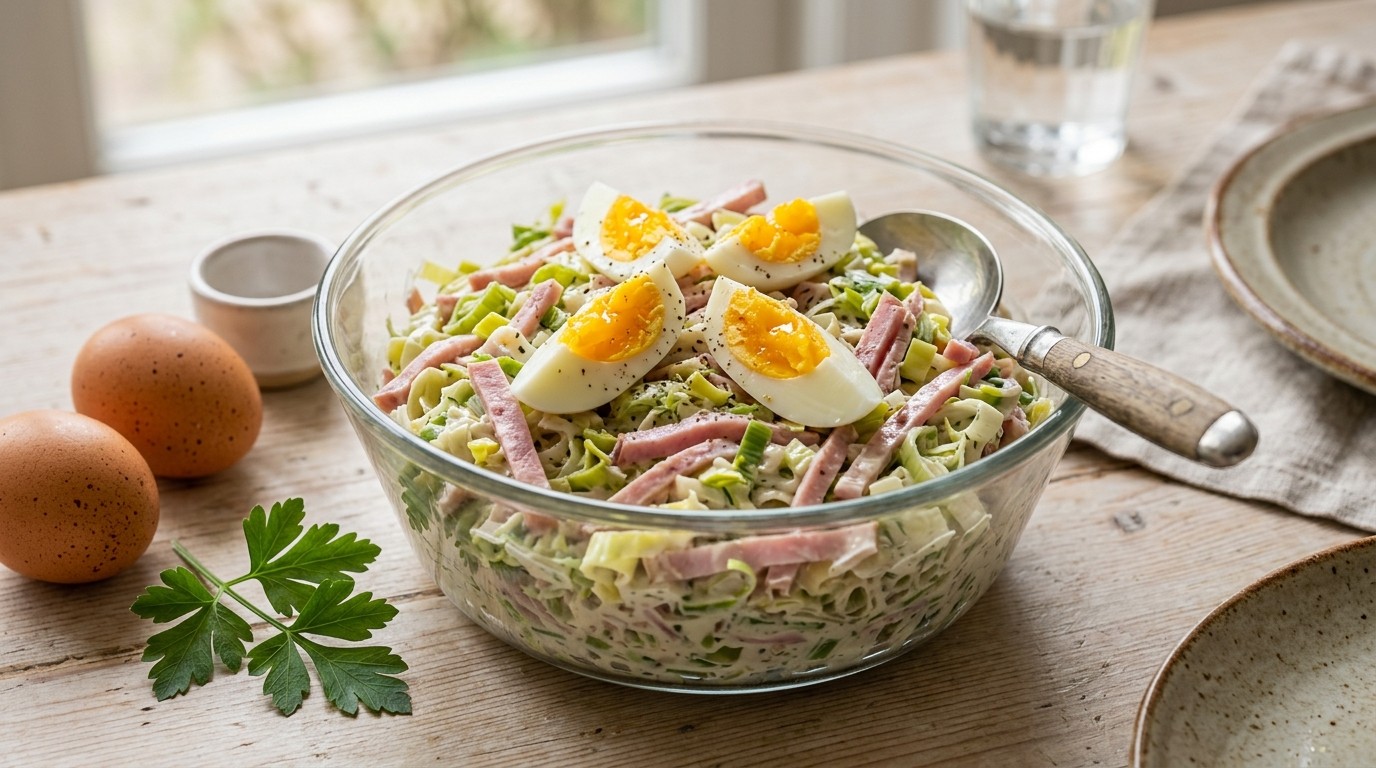 Annettes ham Prei Salade