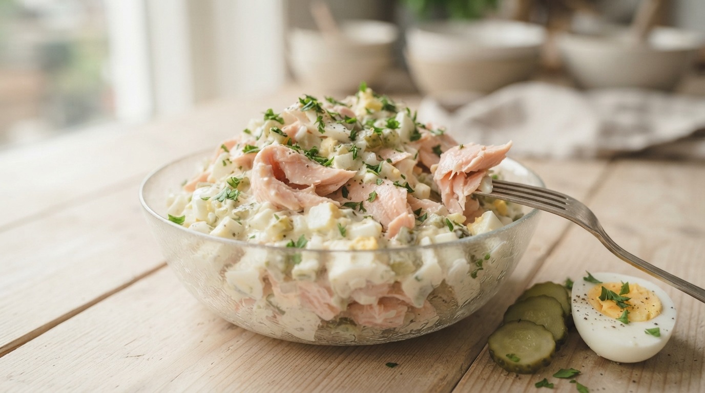 Annettes Zalmsalade recept Annettes Zalmsalade recept