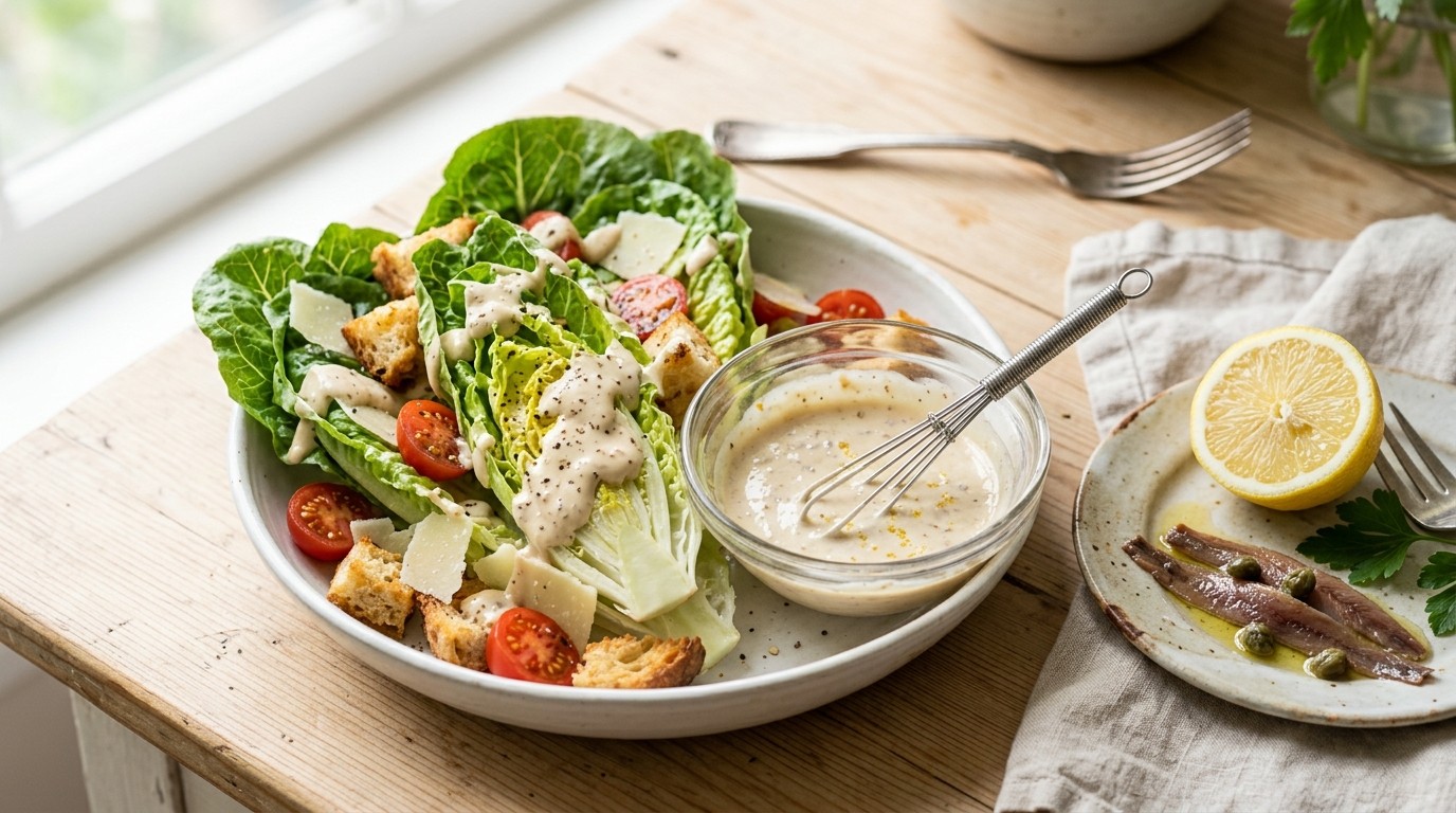 Ansjovismayonaisedressing Voor Salade