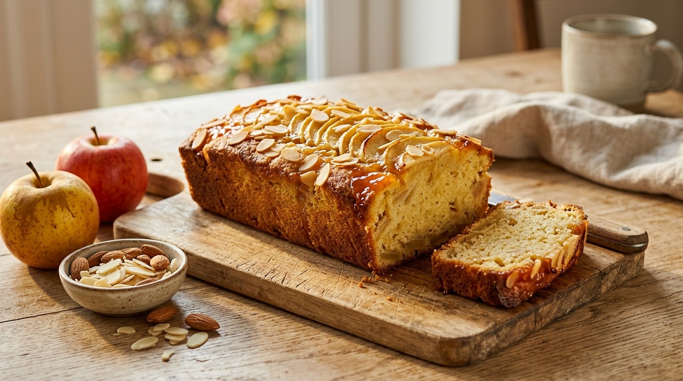 Appel-amandelcake recept Appel-amandelcake recept