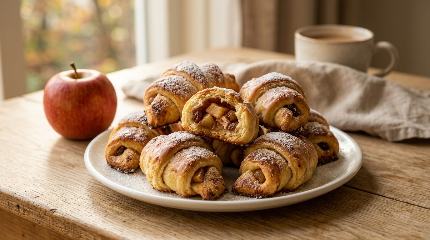 Appel-nougathoorntjes