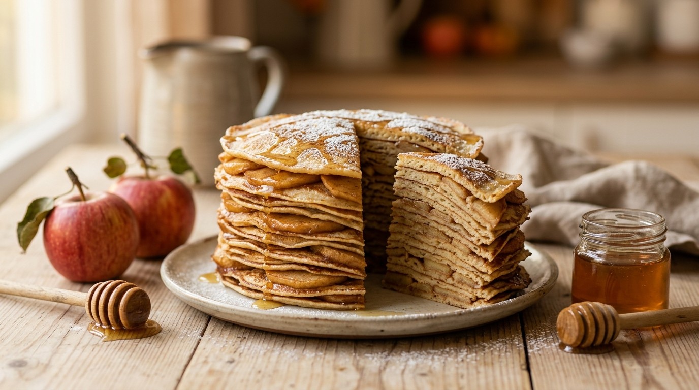 Appel-pannenkoektaart