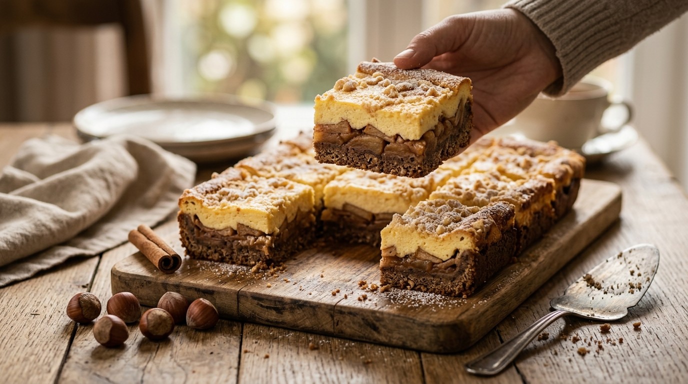 Appel-room Cakestukken recept Appel-room Cakestukken recept