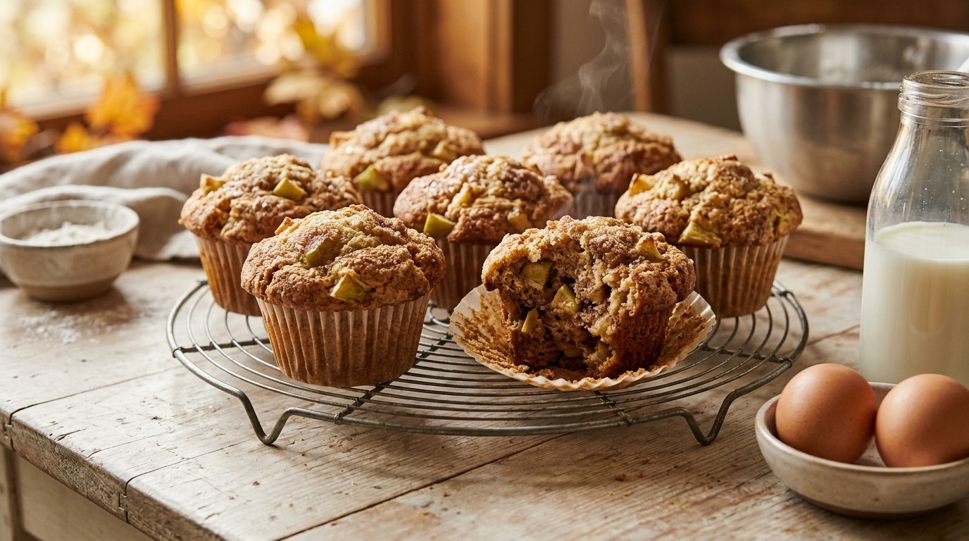 Appelmuffins recept Appelmuffins recept