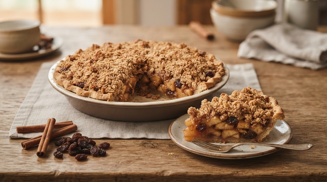 Appeltaart met Rozijnen en Kaneel recept Appeltaart met Rozijnen en Kaneel recept